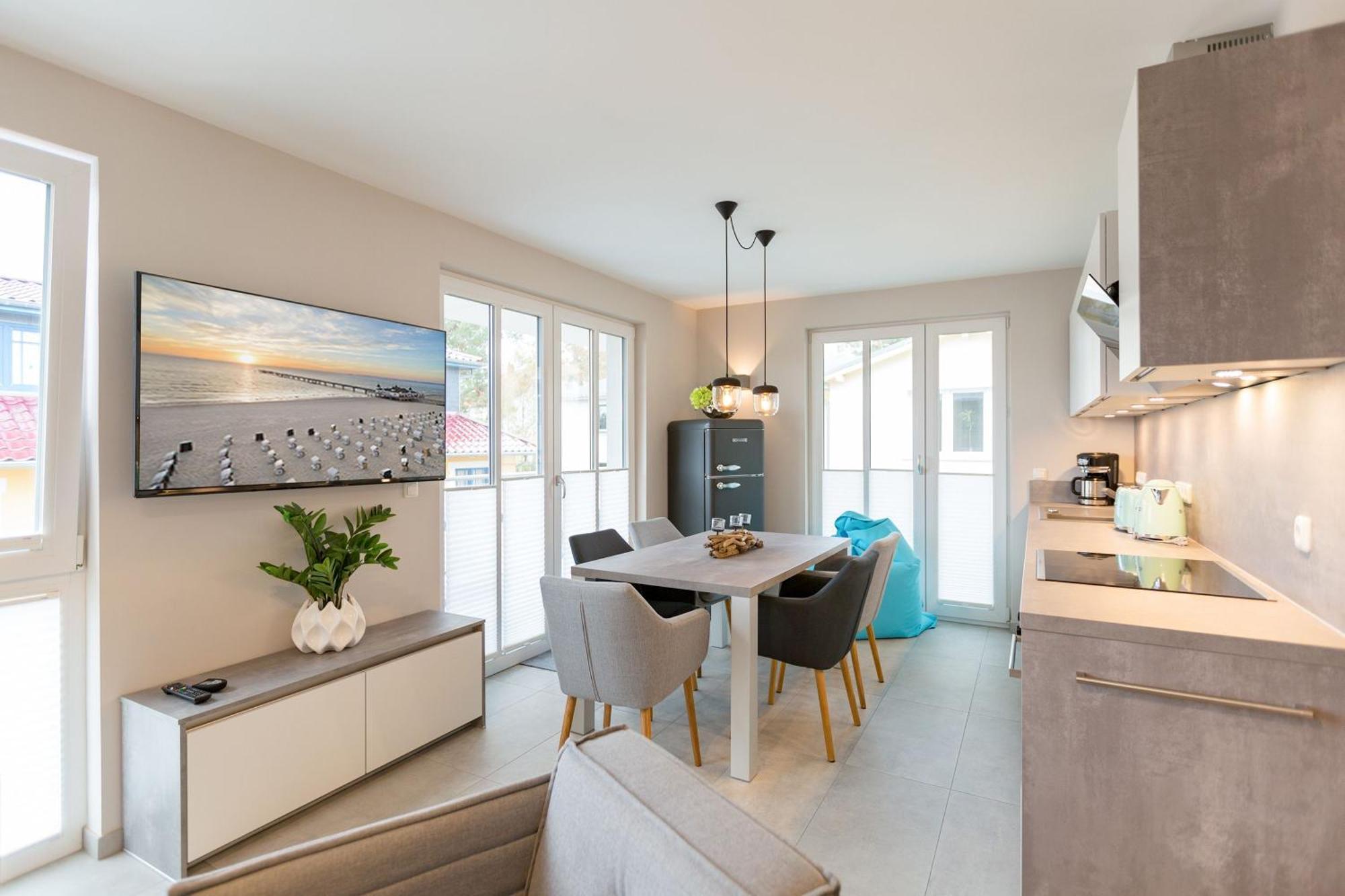 Ferienwohnung Domizil Duene 8 App 6 Ostseebad Heringsdorf Exterior foto